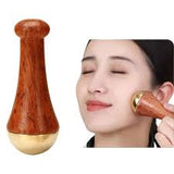 Kansa Wooden Massager For Foot & Face | Kansa Face Massager