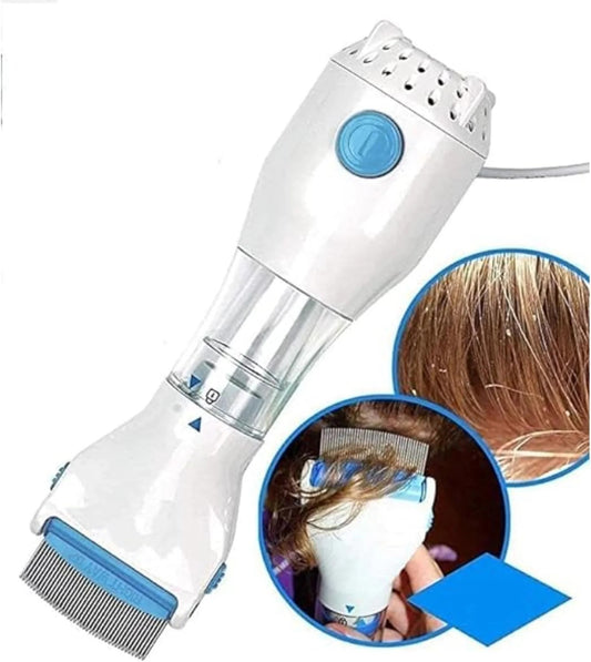 Anti Lice Metal Comb With 4 Filters | Stainless Steel Fine Tooth Head Lice & Nit Removal Comb