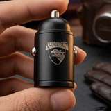 G-Golden 60W QC 4.0 Fast Car Charger – Dual Port High-Quality Multi-Device Charging, Black