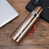 Business Affairs Fashion 750 Ml Stainless Steel Vacuum Flasks - Drinkware Product Designed For Hydration And Daily Beverage Routine (Random Color)