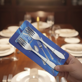 6 Pcs Stainless Steel Table Fork Set | Premium Quality | Durable & Dishwasher Safe | Elegant Design