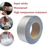 1.5 Meter Butyl Tape | Strong Aluminum Foil Tape Waterpoof | Rubber Butyl Tape (Width 2 Meter)