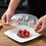 Kitchen Fresh Prep Combo Deal – 2L Manual Hand Press Vegetable Chopper, Meat Mincer & 100 Elastic Stretchable Food Covers - Random Color