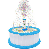 Musical Sprinkle Popper Cake Topper – Surprise Party Decoration