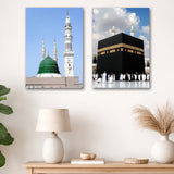 Set of 2 Premium Wall Art Photo Tiles – Modern Home Decor Sets  8x11