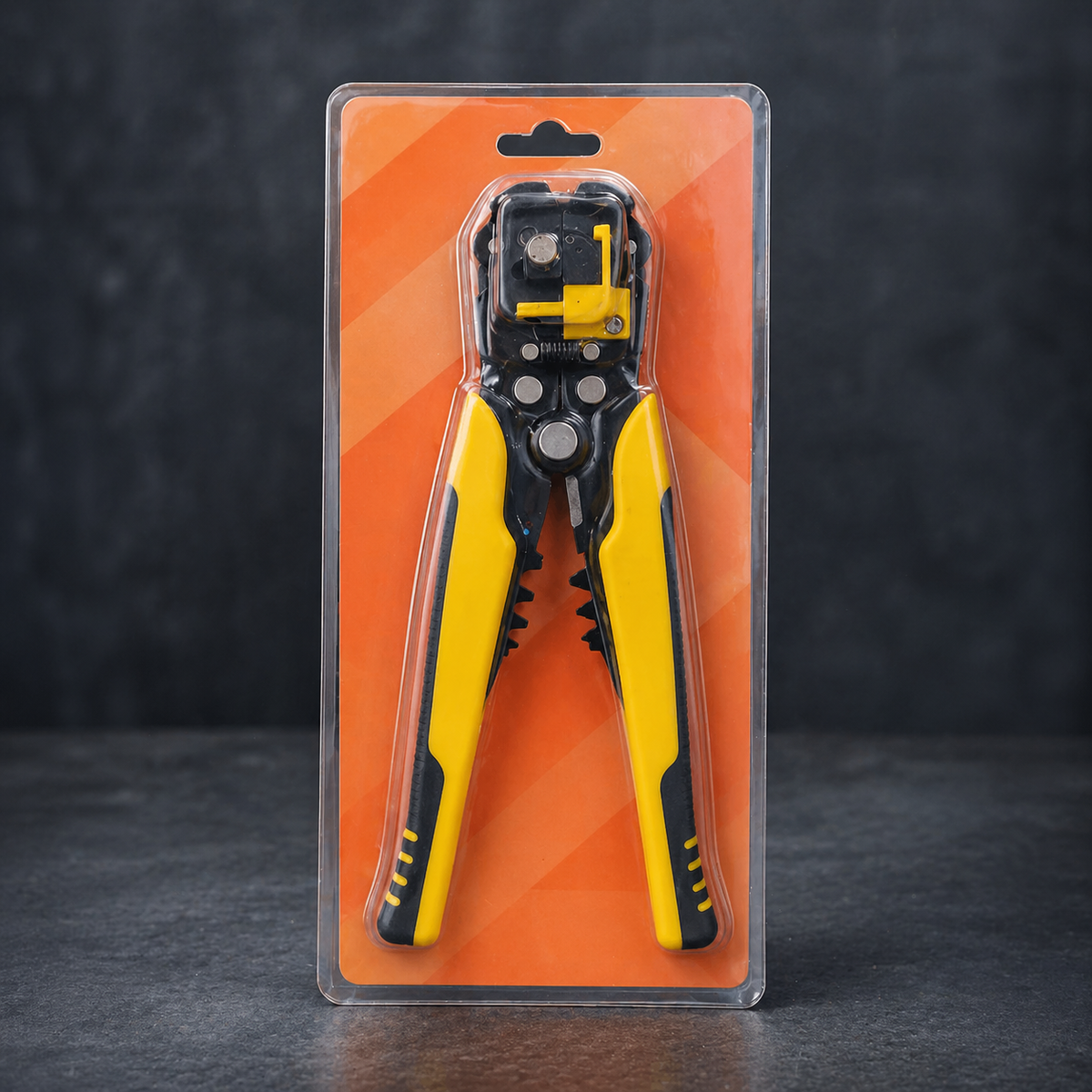 Self-Adjusting Multifunctional Wire Stripper & Crimper – Heavy Duty Automatic Stripping Pliers For 10-24 AWG Wire