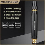 High Pressure Plastic Material Plastic Adjustable Nozzle Water Spray Gun Versatile Tool For Garden And Cleaning
