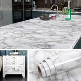 Deal (Pack Of 2 )Self Adhesive Sheet For Kitchen / Waterproof Anti Oil & Heat Resistant Wallpaper Sheet (Black And White)Size 45×200