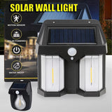 Outdoor Solar Wall Lamp Outdoor Tungsten Lamp Induction Garden Lamp Garden Villa Night Lamp (Pack Of 1)
