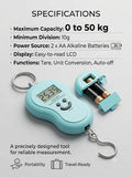 DIGITAL HANGING SCALE 50kg ABS LCD Display Strap Travel Multifunctional Digital Luggage Weighing Scales
