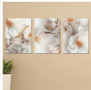 Set Of 3 Wooden Wall Art Photo Tile Frames (8×11 Inches) – Spiritual Wall Décor