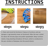 Beeswax Furniture Polish And Cleaner Spray, Natural Micro-Molecularized Beewax (120ml)