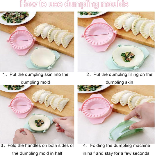 Samosa Maker & Dumpling Shaper – Dough Press Mold For Samosas, Dumplings, Gujiyas, And Stuffed Pastries | Easy-To-Use Kitchen Tool | Random Color