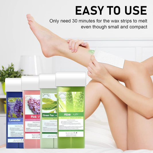 Refill Hair Removal Wax Roller,( Random Flavor)