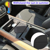 1 Pc Car Dashboard Sticky Pad | Anti-Slide Fixate Sticky Mat Pad For Car Dashboard | Anti-Slide Sticky Pad For Cell Phone, Keys, Glass, Mirrors (Black)