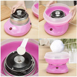 Cotton Candy Maker Device With Free Watch (Random Color)