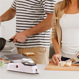 Knife Sharpener Electric | USB Electric Knife Scissor Sharpening Tool For Kitchen | Multifunctional Electric Rechargable Knife Sharpener Professional