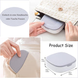 Small Jewellery Box, Jewellery Box, Portable Jewellery Box, Girls' Earrings, Cut Necklace Box, Can Be Placed In The Bag Of The Bag At Home (Pink Or Silver Colors) (Random Colors)