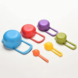 High Quality Measuring Spoon Set 6Pcs Measuring Cup And Spoon For Kitchen Baking And Cooking