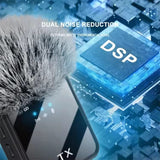 F11-2 (3 In 1) Noise Cancelling Wireless Dual Microphone Biggest Battery - Electronic Accessory Designed For Audio Recording And Voice Capture Routine