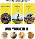 Waist Trimmer Belt For Men & Women | Sweat Belt For Workout & Gym | Adjustable Tummy Support Belt | Free Size | Pack Of 1
