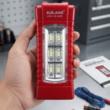 Ruilang Model RL-6006S Rechargeable LED Flashlight And Emergency Work Light - Versatile Portable Lighting Solution For Daily And Emergency Use