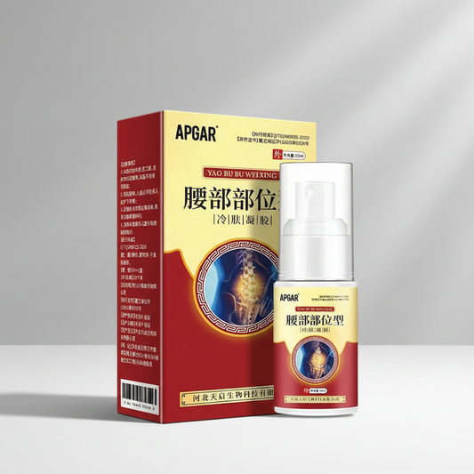 APGAR Cooling Pain Relief Gel For Back, Neck & Shoulder – Fast Acting Herbal Therapy Foam (30ml)