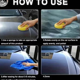 Carnauba Wax – Deep Gloss – Mirror Shine – Long-Lasting Protection | THREE GUYS – German Engineered – 250g