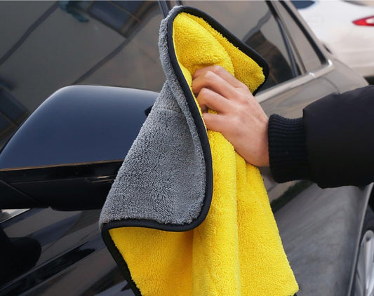Microfiber Towel 40*40 Cm | 800 Cleaner Duster & Wipe Wax For Car Care Double Side