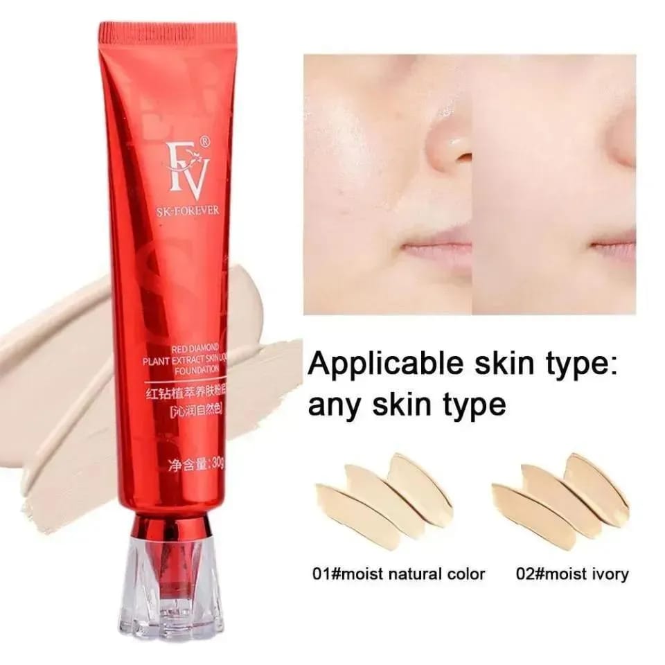 Flicka 2-In-1 Makeup Deal – Primer(60g) + Foundation(30g) Combo