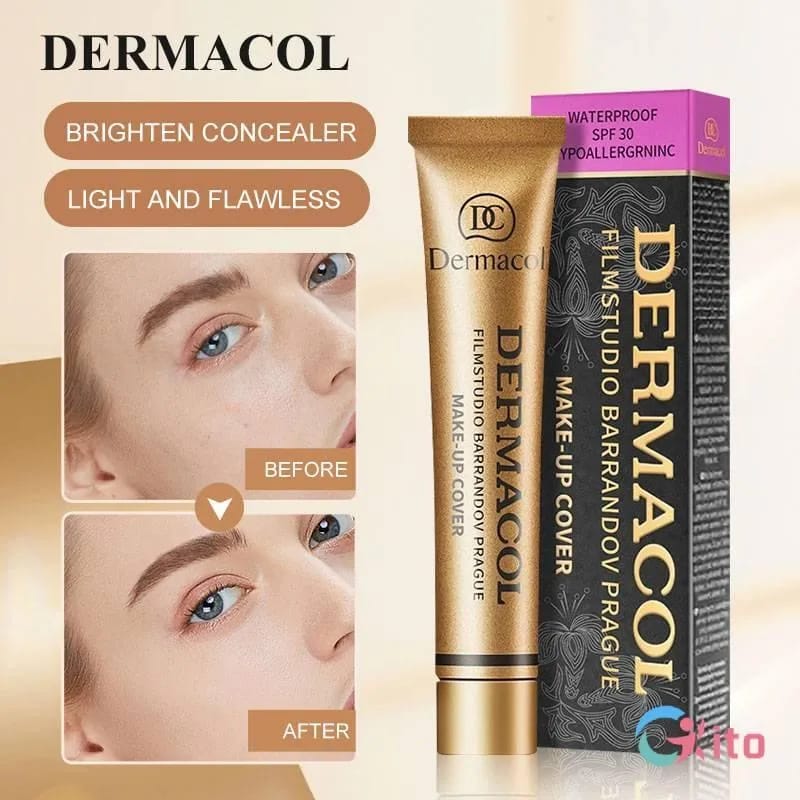 Dermacol High Coverage Creamy Foundation – Waterproof Makeup Cover