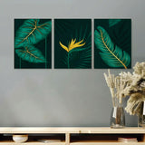 Set of 3 Premium Wall Art Photo Tiles – Modern Home Decor Sets  8x11 | With Frame