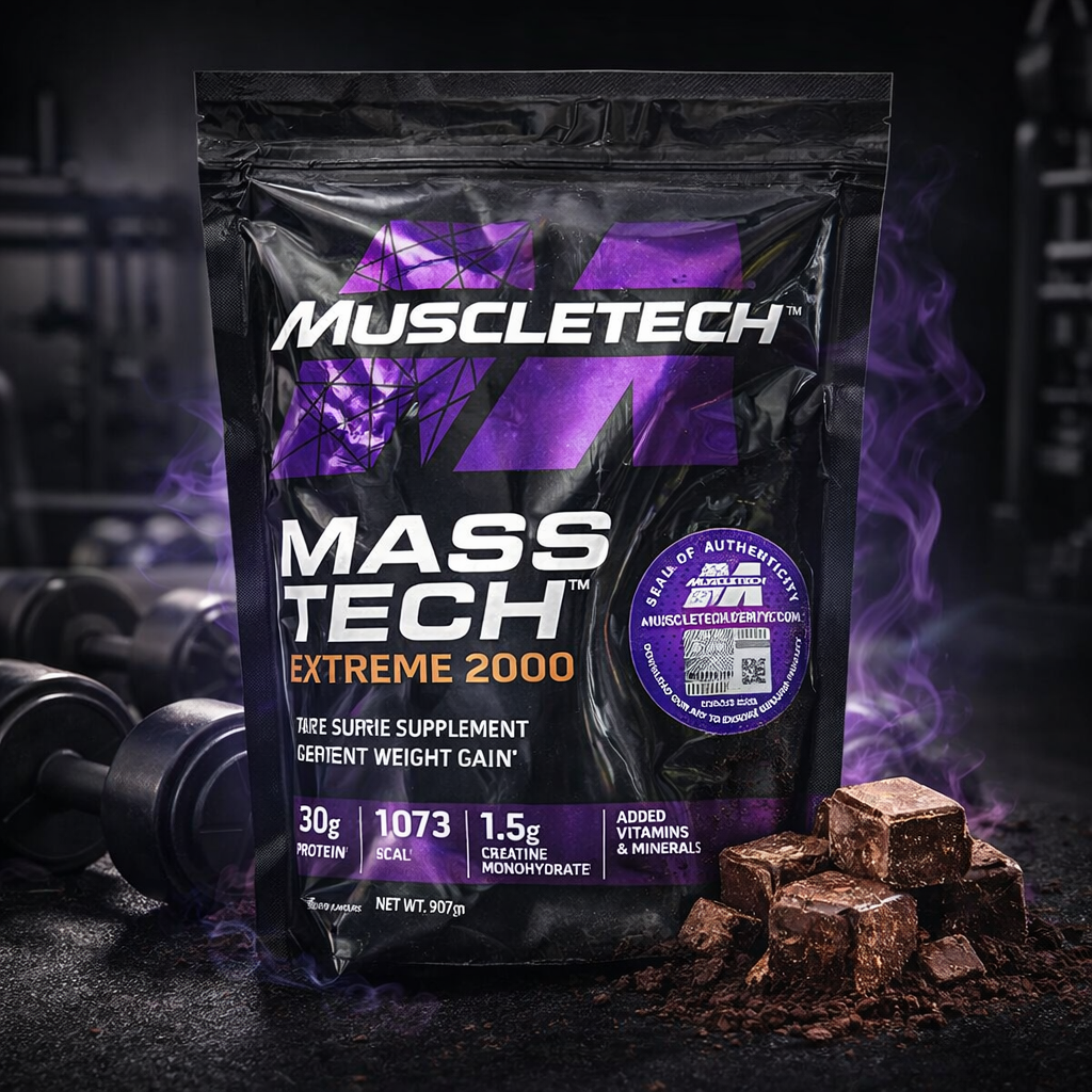 Muscletech Mass Tech Extreme 2000 Dietary Supplement Heavy Weight Gainer – 907gm