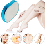 Crystal Hair Eraser - Magic Crystal Hair Remover, Painless Hair Removal With Epilator Mini Hair Remover For Men And Women Leg Arm Back Soft Smooth Silky Skin(Random Color)