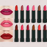 12 Pcs High Pigmented Matte Lipstick Set – Long Lasting Smooth Texture Lip Color Collection For Bold And Beautiful Looks