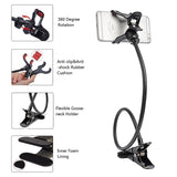 High Quality Mobile Phone Stand | 360° Rotating Flexible Holder | Powerful Grip Bedside Lazy Snake Stand | Random Colour