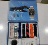 IMounra 2 BIG 2.01 Ultra Smartwatch Random Box | 7 In 1 Strap Multi-Color Bundle | Premium Design & Advanced Features (Random Boxes)