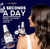 FEG PLUS Hair Growth Serum & Spray – 50ml Advanced Formula For Men & Women, Stronger, Thicker Hair