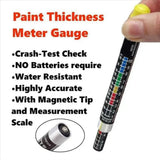 Auto Lak Car Paint Tester Pen – Magnetic Paint Thickness Meter Gauge Car Body Damage Detector & Accident Crash Checker