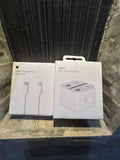20W USB-C Power Adapter + USB-C To Lightning Fast Charging Cable (1m) Set