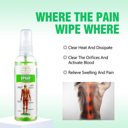 Aichun Beauty Joint Pain Relief Muscle Rapid Relief Spray Fast Absorbing Perfect Choice For Daily Care - 100ML