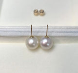 PJT-177 Simple Pearl Earrings 10mm – Elegant Jewelry, Stylish Accessory For Women- White Colour
