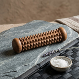 Handcrafted Wooden Palm Massager – Reflexology & Acupressure Hand Roller