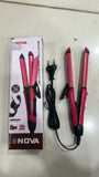 Nova 2‑In‑1 Hair Straightener & Curler | Model NHC‑2009 | Professional Styling Tool