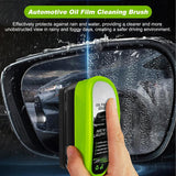 Universal Glass Cleaner,clear Vision Car Glass Oil Film Cleaner Brush For Windshield | Bottle also  Included