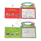 Magical Drawing Books With Pen, Water Reveal Activity Book For Kid  (random Design Books)