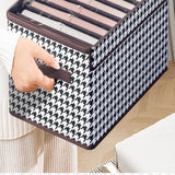 Clothes Organizer | Pants, Jeans Storage Box | Wardrobe Clothes Organizer | Underwear, Socks Storage Artifact Cabinet Storage Organizers - 01 Cloth Organizer