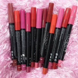 Huda Beauty Matte Color Lipstick Pencils Set Of 12 Long Lasting Waterproof Non Sticky Smooth Application For All Occasions