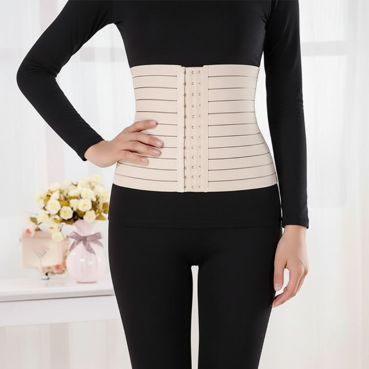 Line Belly Belt Waist Trimmer & Belly Shaper Belt | Slimming, Sweat & Posture Support Belt For Men & Women
