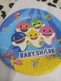 Character Birthday Plates | 10 Pcs Set | Disposable Party Plates | Fun & Colorful | Random Color And Design